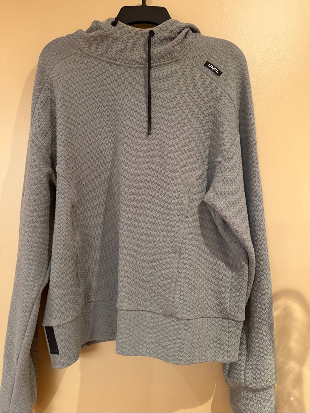 UNRL Light Gray Cowl Neck Pullover Sweater X large